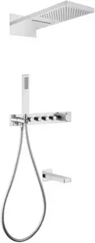 Душевой комплект 555x230 мм Abber Rund AF8753