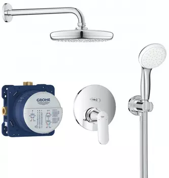 Душевой комплект 210 мм Grohe Eurosmart Cosmopolitan 25219001