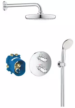 Душевой комплект 210 мм Grohe Grohtherm 1000 Perfect 34614001