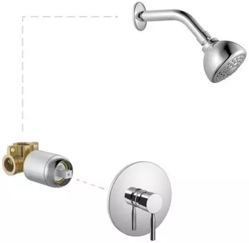 Душевой комплект Haiba HB80088