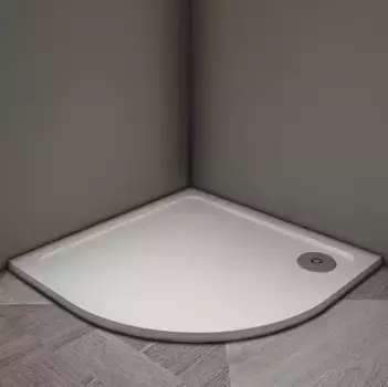 Душевой поддон из литьевого мрамора 100x100 см Veconi Tezeo Stone TZ10-100PL-01-19C3