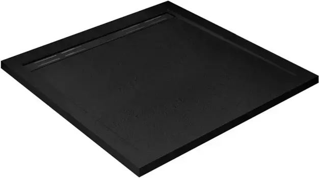 Душевой поддон из литьевого мрамора 90x90 см Cezares TRAY-AS-A-90-30-NERO