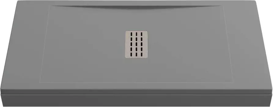 Душевой поддон из литого мрамора 100х80 см Good Door Flow ЛП00101