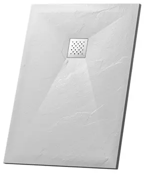 Душевой поддон из литого мрамора 100x80 см Grossman Strong GR-S180100Q