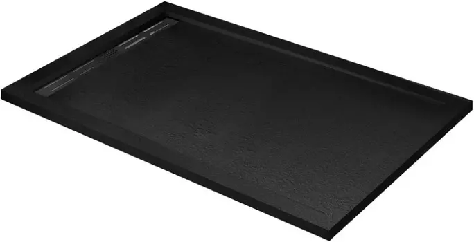 Душевой поддон из литьевого мрамора 120x90 см Cezares TRAY-AS-AH-120/90-30-NERO