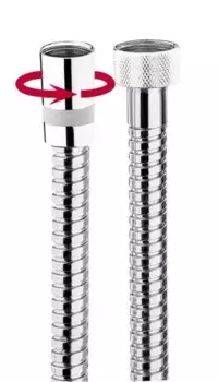 Душевой шланг из латуни 1250 мм Bossini Doppia A00048B.030.1