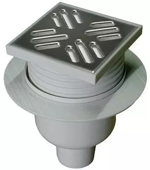 Душевой трап 106×106/50 полированная сталь Winkiel C107N