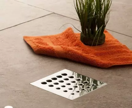 Душевой трап 144x144/50 мм хром Pestan Confluo Standard Drops Mask 4 13000079