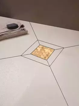 Душевой трап 148x148/50 мм под плитку Berges Zentrum Keramik 093366