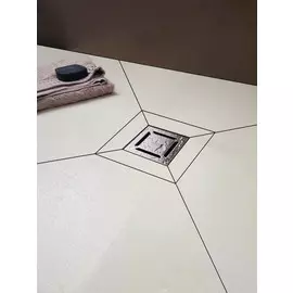 Душевой трап 99x99/50 мм золото Berges Platz Norma 092058