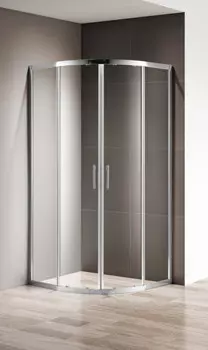 Душевой уголок 100,5x100,5 см Cezares MOMENTO-R-2-100-C-Cr прозрачное