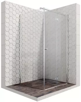 Душевой уголок 100х100 см Ambassador Diamond 12011106R прозрачное