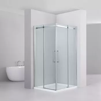 Душевой уголок 100х100 см Black &amp; White Stellar Wind 5021010 прозрачное