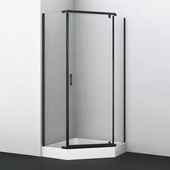 Душевой уголок 100x100 см WasserKRAFT Wiese 84P38 прозрачное