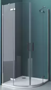 Душевой уголок 100x100 см BelBagno Kraft KRAFT-R-2-100-C-Cr прозрачное