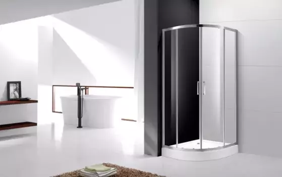 Душевой уголок 100x100 см Cezares MOLVENO-R-2-100-C-Cr-IV прозрачное