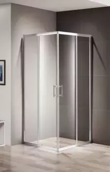 Душевой уголок 100x100 см Cezares MOMENTO-A-2-100-C-Cr прозрачное