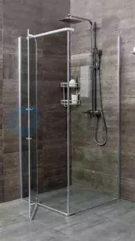 Душевой уголок 100x100 см Erlit ER10110H-C1 прозрачное