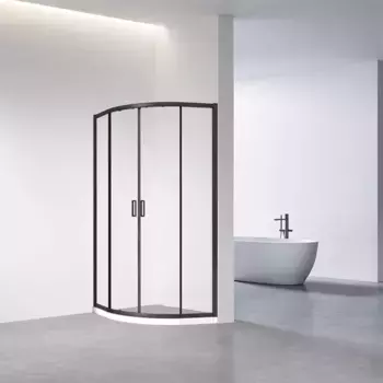 Душевой уголок 100x100 см Veconi Rovigo RV01B-100-01-C7 прозрачное