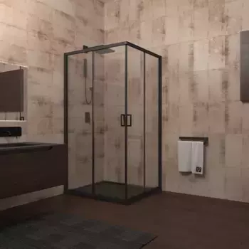 Душевой уголок 100x100 см Veconi Rovigo RV13-100-01-C5 прозрачное