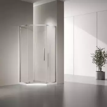 Душевой уголок 100x100 см Veconi Rovigo RV35-100-01-C7 прозрачное