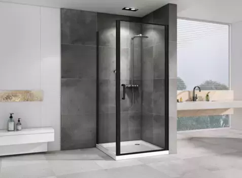 Душевой уголок 100x70 см Abber Sonnenstrand AG04100B-S70B прозрачное