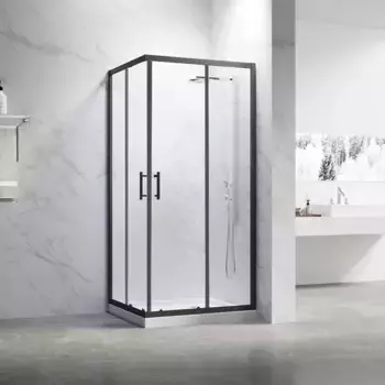 Душевой уголок 100x80 см Veconi Rovigo RV27B-10080-01-C8 прозрачное