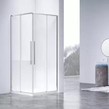 Душевой уголок 100x80 см Vincea Slim-N VSS-4SN8010CL прозрачное