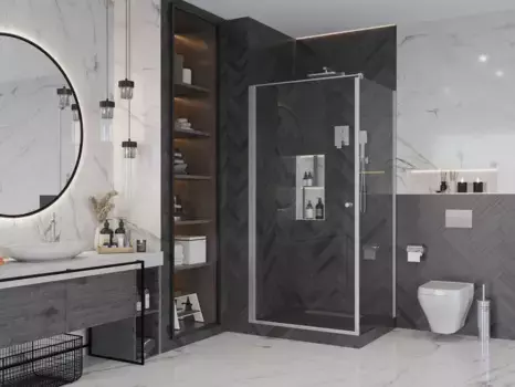 Душевой уголок 100x90 см Ambassador Elysium 111011111CX-90CX прозрачное