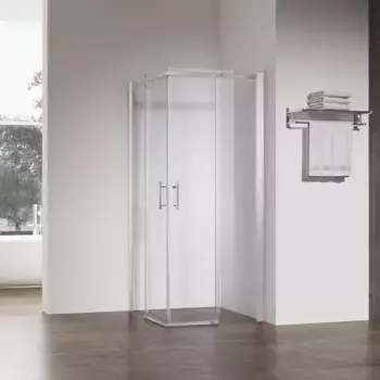 Душевой уголок 100x90 см Veconi Rovigo RV50CH-10090-01-C8 прозрачное