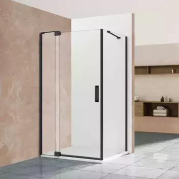 Душевой уголок 108,8-118,8x89 см Vincea Extra VSR-1E111290CLB прозрачное