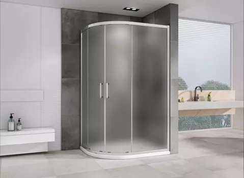 Душевой уголок 110x80 см Abber Schwarzer Diamant AG01118M матовое