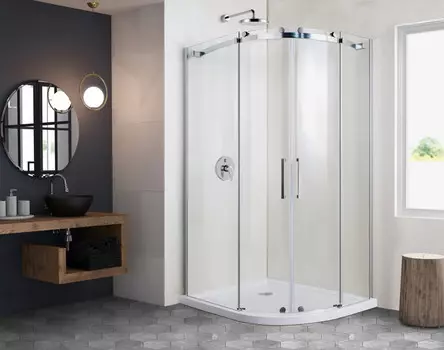 Душевой уголок 110х90 см Grossman Cosmo GR-2110L прозрачное
