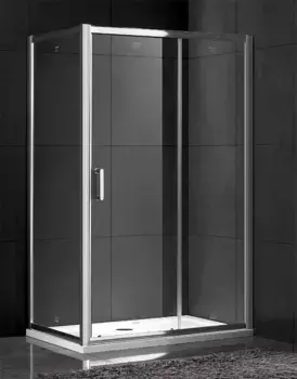 Душевой уголок 110x100 см Gemy Victoria S30191D-A100 прозрачное