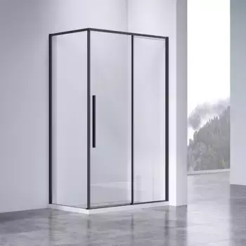 Душевой уголок 110x80 см Vincea Slim-N VSR-4SN8011CLB прозрачное