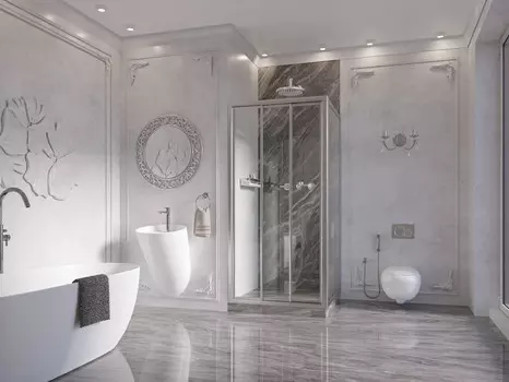 Душевой уголок 110x90 см Ambassador Forsa 17021102NX-90NX прозрачное