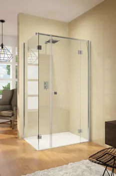 Душевой уголок 117,5х77,5 см Riho Polar P205 R GP0300202 прозрачное
