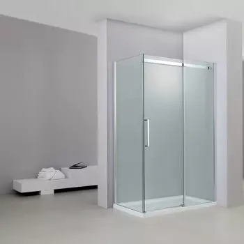 Душевой уголок 120х80 см Black &amp; White Stellar Wind 5088012 прозрачное