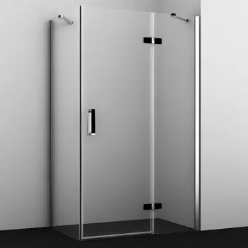 Душевой уголок 120x90 см прозрачное стекло WasserKRAFT ALLER 10H07RBLACK