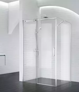 Душевой уголок 120x100 см BelBagno ACQUA-AH-1-120/100-C-Cr прозрачное