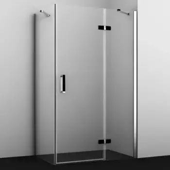 Душевой уголок 120x100 см WasserKRAFT Aller 10H10RBLACK прозрачное