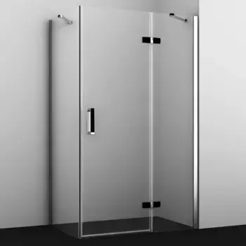 Душевой уголок 120x80 см прозрачное стекло WasserKRAFT ALLER 10H06RBLACK