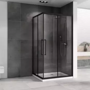 Душевой уголок 120x90 см Abber Schwarzer Diamant AG02129BH прозрачное