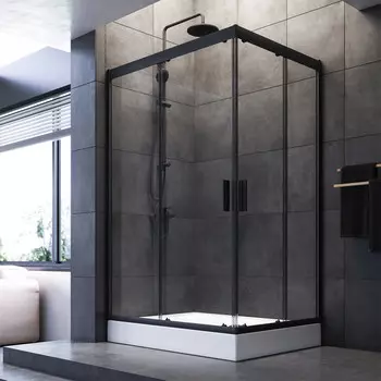 Душевой уголок 120x90 см Am.Pm Gem W90G-404-120290-BT прозрачное