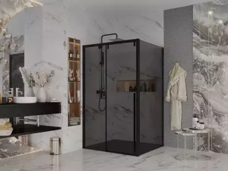 Душевой уголок 120x90 см Ambassador Intense 110022201IBB-90IBB тонированное