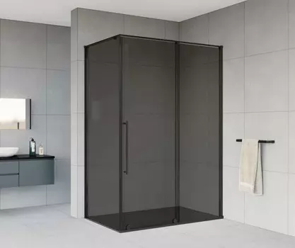 Душевой уголок 120x90 см Vincea Arno VSR-1A9012CGB тонированное