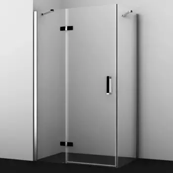 Душевой уголок 120x90 см WasserKRAFT Aller 10H07LBLACK MATT прозрачное
