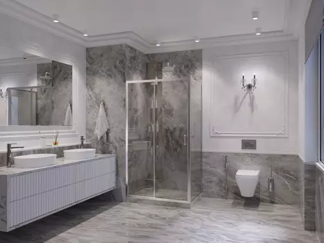 Душевой уголок 130х90 см Ambassador Forsa 17021119AX-90AX прозрачное