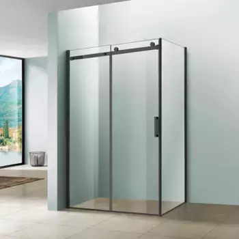 Душевой уголок 130x100 см Vincea Como VSR-1C1013CLB прозрачное