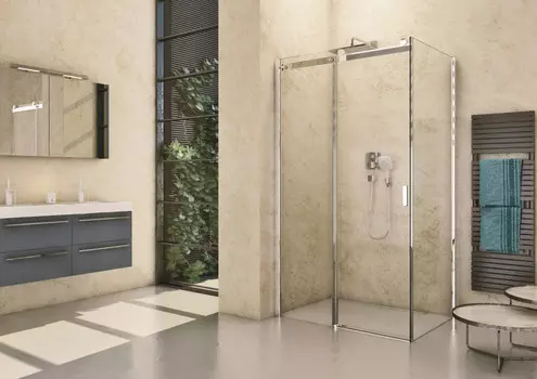 Душевой уголок 137,7х77,7 см Riho Baltic B203 GE0902300 прозрачное